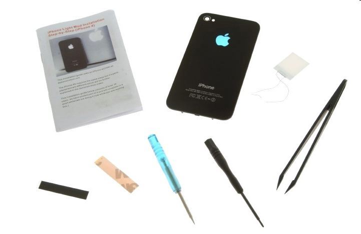 PHQ-468861 - Iphone Light Mod (Orange Light - Black Cover)