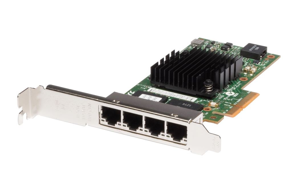 9YD6K - Card, Network, Intel Quadport 1GB NIC, Low Profile Post RTS