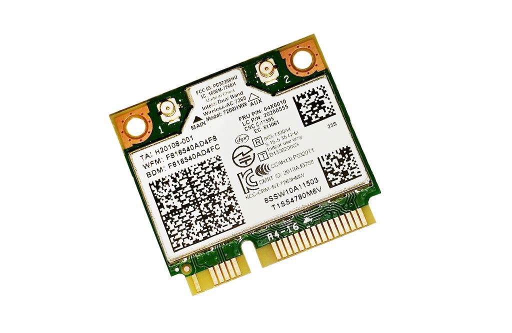 710661-001 - Intel Wilkins Peak 2 7260 2 2 11AC+BT4.0 HMC Module Wireless Card