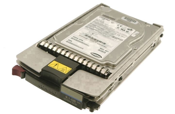 349514-B21 - 9.1GB Wide/ ULTRA2 HOT-PLUGGABLE Hard Drive (7200 RPM)