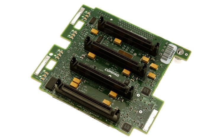 387090-001 - 4-Slot Scsi Drive Simplex Backplane Board, Connects