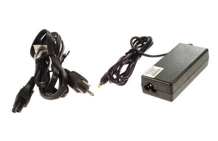 417220-001 - AC Adapter With Power Cord (65-Watt)