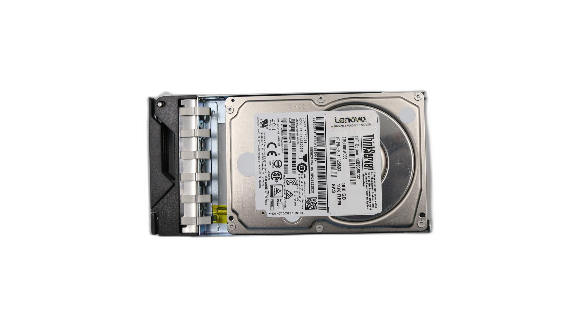 00LA868 - 300gb-2.5" 10KES SAS 1 2G Hard Drive