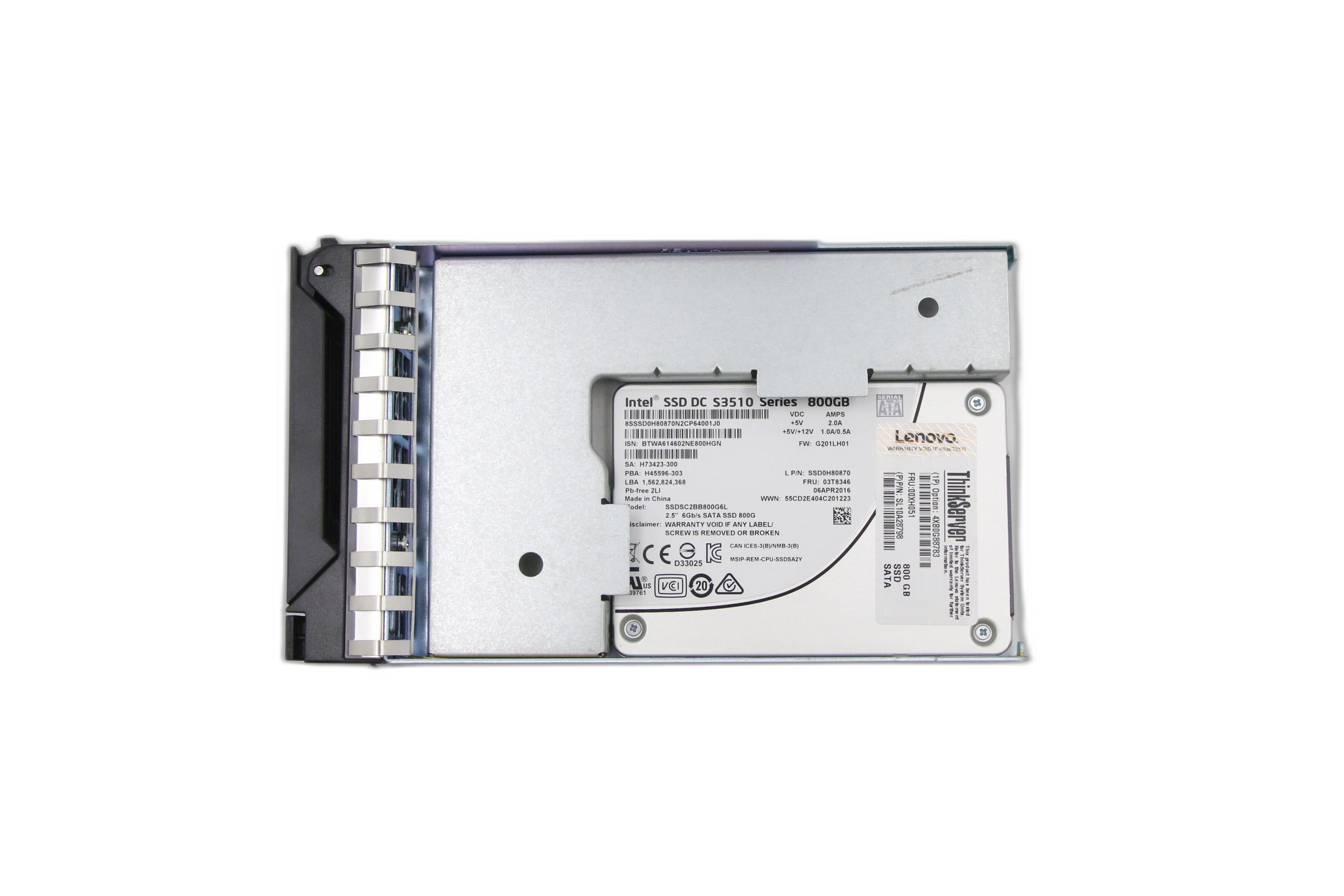 00XH051 - 800GB 6GB Sata 3.5" Hard Drive