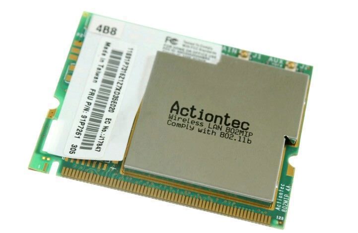 91P7261 - 802.11B Actiontec Wireless Card