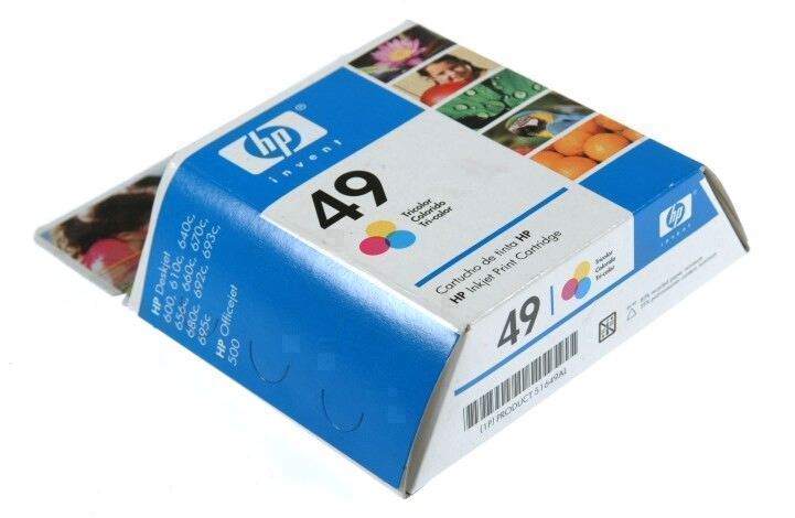 51649A - TRI-COLOR Ink Print Cartridge (USA)