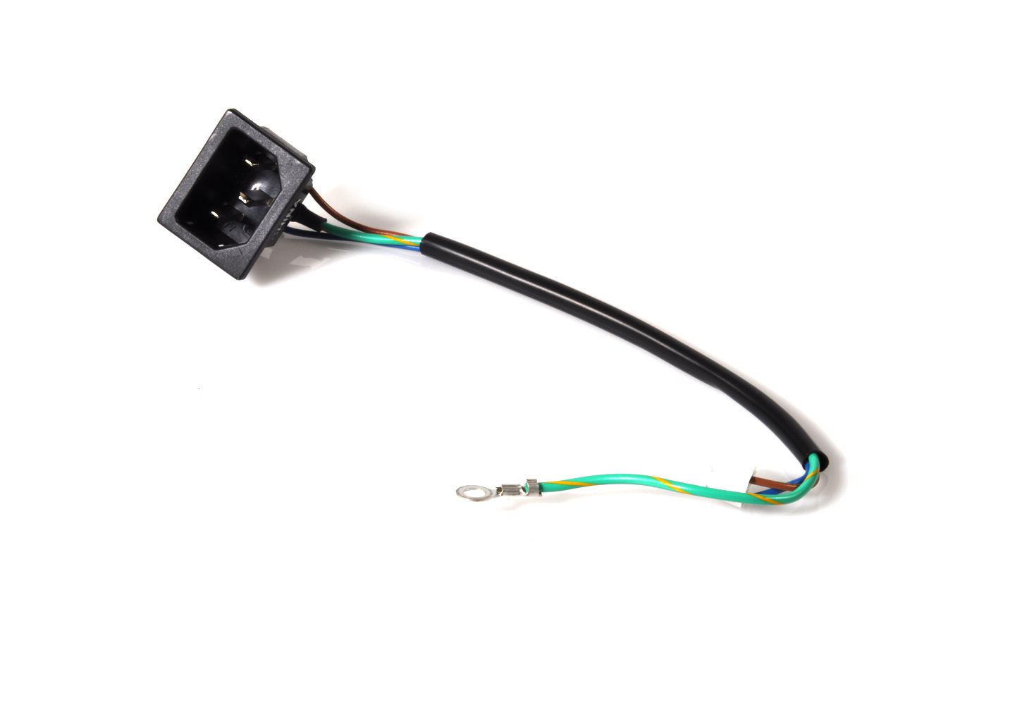 C3803-60013 - Rear Panel Power Socket/ Power Cable Assembly