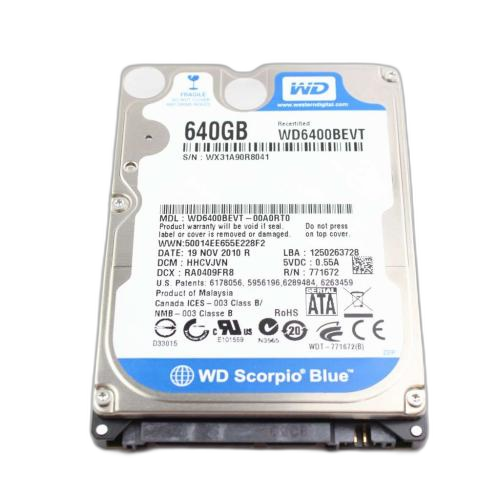 597600-001 - 640GB Sata Hard Drive
