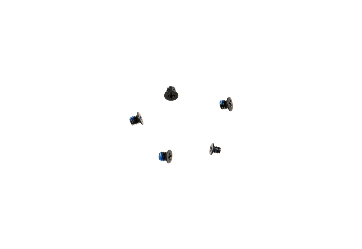 922-8329 - Screw, Phil 00, 2.2 MM, Black, (5)