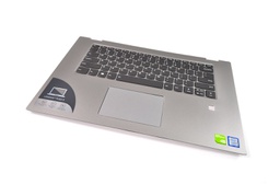 Keyboard with Palmrest (MGR, Finger Print, BL USA) Platinum Gray